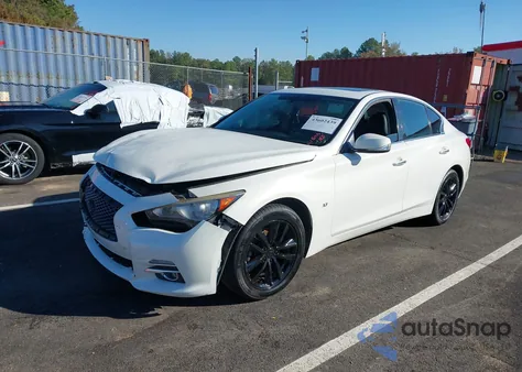 2015 Infiniti Q50 from USA, damaged, VIN JN1BV7AR5FM398150